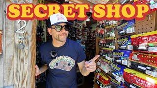 Secret tackle shop PACKED with discontinued bass fishing lures! (INSANE 1-hour walk-thru)