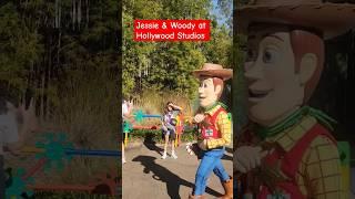 Jessie & Woody at Disney's Hollywood Studios Toy Story Land #thisismagic #disney