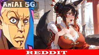 Tingyun Honkai Star Rail Anime vs Reddit (The rock reaction meme)