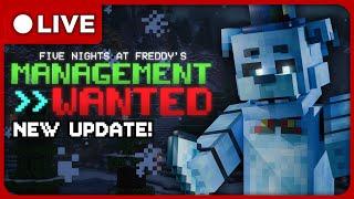 NEW HOLIDAY FNAF MW UPDATE - LIVE| FNAF: Management Wanted!