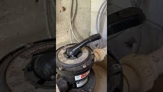 Correct way to start up pool sand filter in spring #swimmingpool #poolservice #poolfilter #poolcare