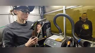 THE FUTURE OF WELDING IS HERE! - LASER WELDER - LIGHTWELD