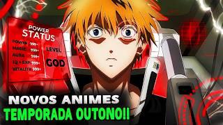 TOP 10 MELHORES Animes Da TEMPORADA Outono Que Você Precisa ASSISTIR! ( NOVOS ANIMES 2024 )