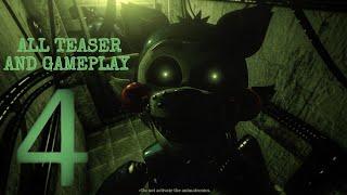 ALL FNaC 4 Teaser & Gameplay