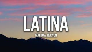 Reykon, Maluma - Latina (Lyrics / Letra)