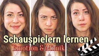 Schauspielern lernen & Schauspieler werden- Emotion & Mimik im Gesichtsausdruck :-) Anfänger