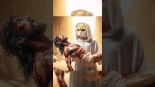 cat love jesus️ #devi #jesus #lucifer #devil #god #satan