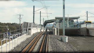 Driver's View Flinders St to Mernda Melbourne almost non-stop