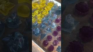 Making Edible Crystals  kohakutou  #crystalcandy #ediblecrystals #candymaking #cookwithme