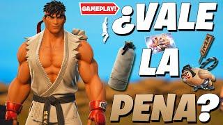 ¿VALE LA PENA COMPRAR LA SKIN DE RYU? | Fortnite: Battle Royale (GAMEPLAY Y REVIEW)