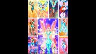 Все превращения Блум (До Онирикса)//All transformations Вloom (before Oniriksa)//World winx