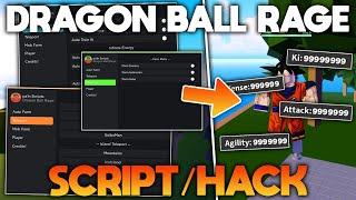 ROBLOX Dragon Ball Rage Script / Hack GUI | Auto Farm, Max Stats, Kill All & More *PASTEBIN 2023*