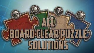 Board Clear Puzzle Solutions - Hearthstone Puzzle Labs