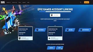 How To Links Your Epic Account with Rocket League Account in Fortnite! (Unlocked Admiral & Mako Car)