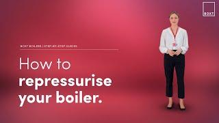 How to repressurise your boiler | BOXT Boilers