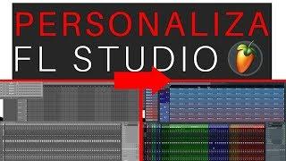 Como PERSONALIZAR FL STUDIO | Personalizar Mixer, Playlist, Piano roll y más