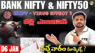 Weekly Analysis Bank nifty Prediction | Post & Pre Market Nifty50 Analysis #telugu