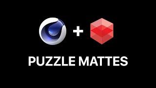 Rendering Puzzlemattes in Cinema 4D R21 with Redshift 3D