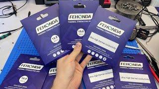 Fehonda лучшие термопрокладки? Итоги теста и некоторые рекомендации.