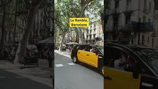 Walking Europe’s most FAMOUS street! #travel #europe #barcelona