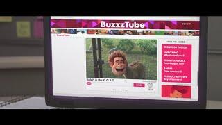 Ralph breaks the internet Ralph make's youtube videos scene