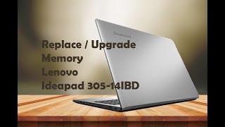 Replace / Upgrade Memory Lenovo Ideapad 305