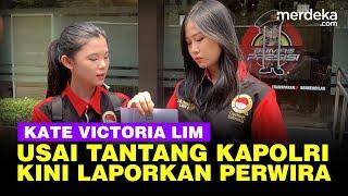 Kate Victoria Lim Anak Pengacara Tantang Kapolri Kini Laporkan Perwira Polisi