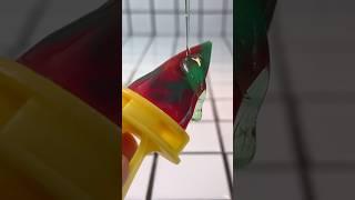 Pink juicy drop pop candy sour gel jelly food mukbang