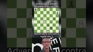 Mate em 1 :-( #chess #xadrez #meme #táticas #xeque #xequemate #memesdexadrez #memes