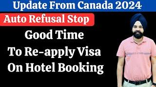 Canada Tourist Visa New Update || What To Do After Auto Refusal From Canada