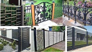 modern metal fence design ideas 3