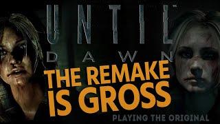 Until Dawn Remake BOMBING! This is not the until dawn remake, original on #ps5