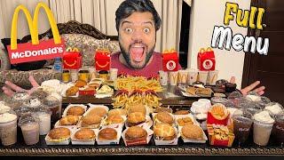 I ORDERED the entire McDonald's Menu | TOO EXPENSIVE !!!