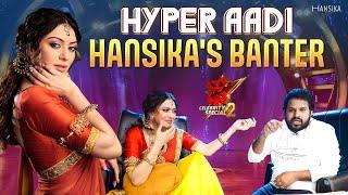 Hyper Aadi & Hansika's Banter ||  Dhee Masti Vlog || Hansika Motwani