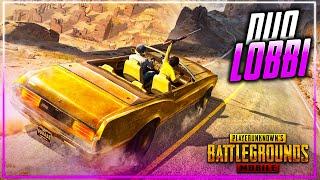 DUO LOBBI | az1KK and BekJaan | O'ZBEKCHA LOBBI | PUBG MOBILE