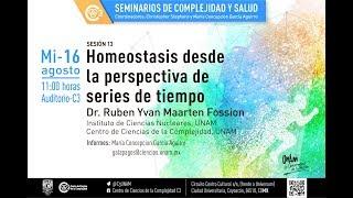 Seminarios de Complejidad y Salud: Homeostasis desde la perspectiva de series de tiempo