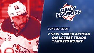 7 New Names Appear on Latest Trade Targets Board | Daily Faceoff LIVE w/Frank Seravalli
