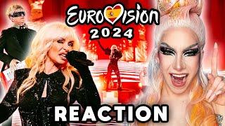 Nebulossa - Zorra (LIVE) | Spain  | Reacting to Eurovision 2024