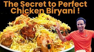 chicken biryani recipe - hyderabadi chicken biryani - how to make Restaurant Spicy chicken biryani