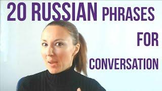 20 Russian Phrases for everyday conversation