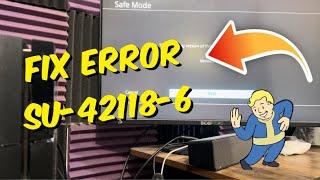 How To Fix PS4 Error Code SU-42118-6 - PS4 Update 10.70 Fix