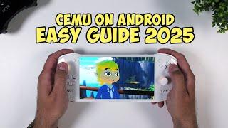 How to Play Wii U Games on Android (Full Cemu Setup Guide) * EASY *