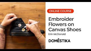 Personalize garments with embroidery - A course by Erin McDonald | Domestika English