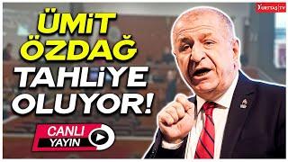 Ümit Özdağ tahliye oldu! Zafer Partisi kapıda karşıladı!