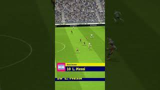 Messi's Double Nutmeg & Goal!  | Argentina vs Portugal | eFootball 2025 #trending #messi #shorts