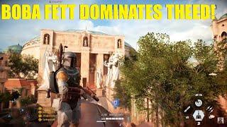 Battlefront 2 is STILL GOING CRAZY! Huge Boba Fett killstreak (Naboo) - Star Wars Battlefront 2