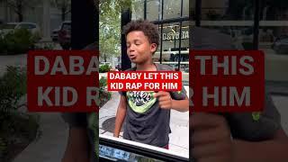 DaBaby Let This KID Rap For Him 