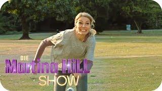 Frisbee spielen - mit vollem Einsatz! | Die Martina Hill Show | SAT.1 TV