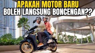 Apakah Motor Baru boleh Boncengan? #education