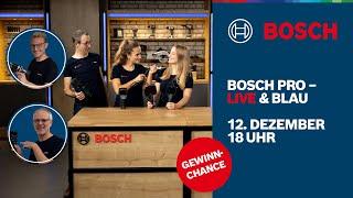 Bosch PRO – Live & Blau: Orten, detektieren und inspizieren: mit D-tect und GIC